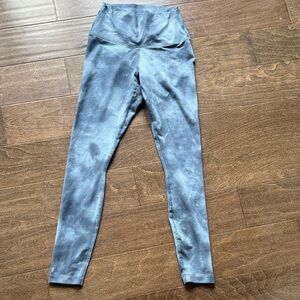 NOBULL Blue Tie-Dye leggings